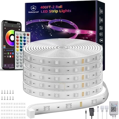 RGB LED Neon Rope Lights with Remote App Control — LED Strip Lights, Ledagic