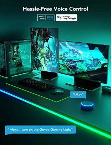 RGBIC Gaming Lights, 10ft Neon Rope Lights — LED Strip Lights, Govee