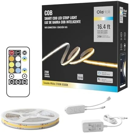 Smart COB LED Strip Light — LED Strip Lights, Olaholii