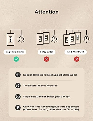 Smart Dimmer Switch — Smart Switch, meross