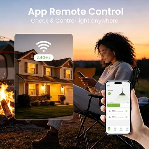 Smart Dual Dimmer Light Switch — Smart Switch, GHome Smart