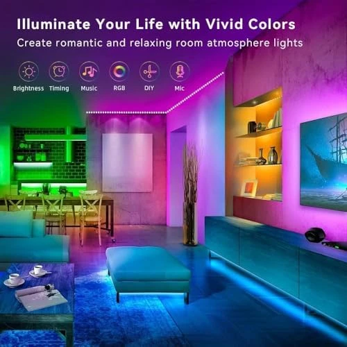 Smart LED Strip Lights (2 Rolls of 100ft) — LED Strip Lights, Lcutml