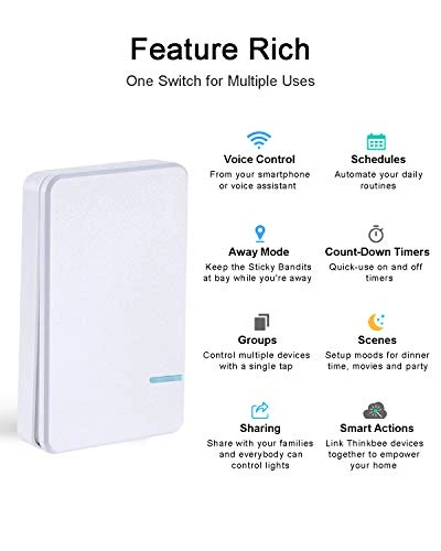 Smart Light Switch Kit — Smart Switch, Thinkbee