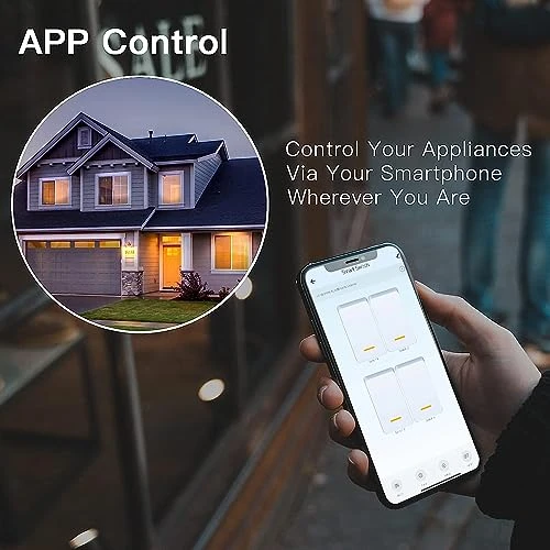 Smart Light Switches, 4 Gang — Smart Switch, BSEED