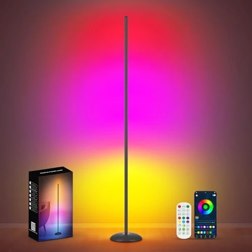 Smart RGB LED Corner Floor Lamp — LED Strip Lights, Vexinat