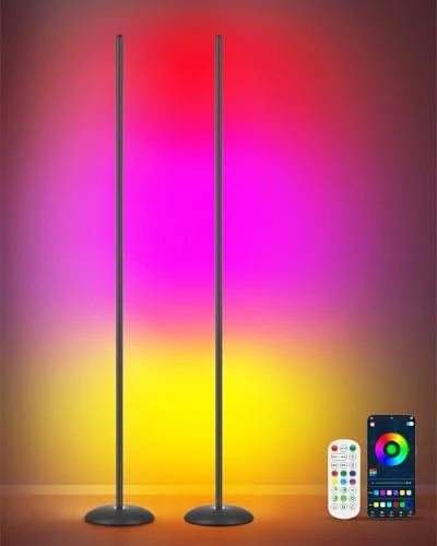 Smart RGB LED Corner Floor Lamp — LED Strip Lights, Vexinat