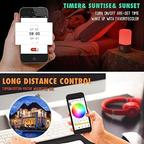 Smart RGB WiFi LED Controller 4-Pin Output 2-Port — LED Strip Lights, iNextStation