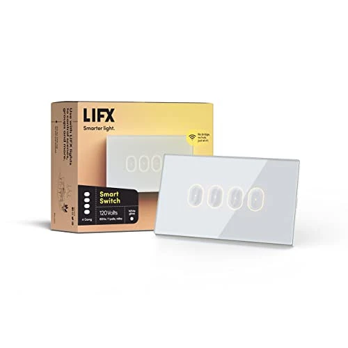 Smart Switch, 2-Button WiFi in-Wall Smart Light Switch — Smart Switch, LIFX