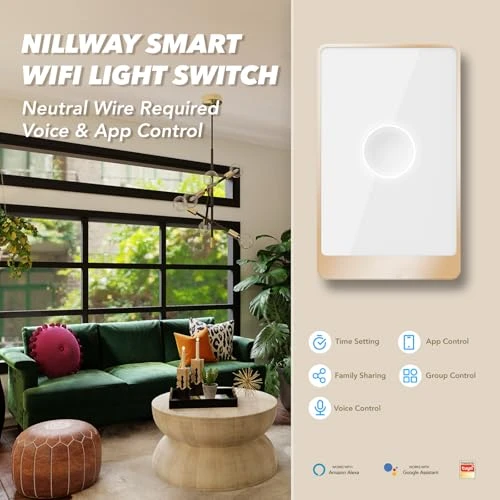 Smart Wall Light Switch — Smart Switch, NillWay
