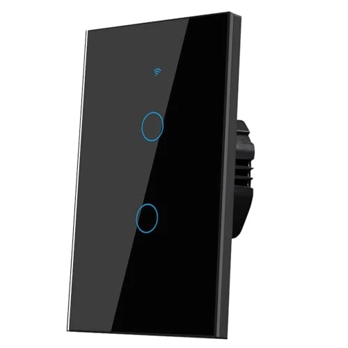 Smart Wall Touch Light Switch (2 Gang) — Smart Switch, Lsliangmei