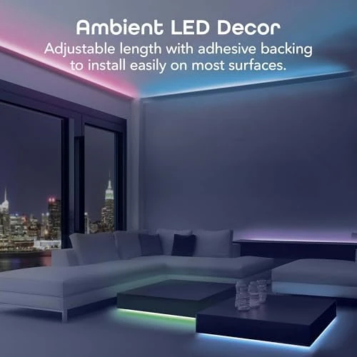 Smart WiFi LED Strip Lights, 16.4ft — LED Strip Lights, Geeni