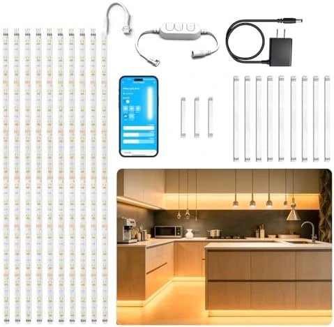 Under Cabinet Lighting 10 Pack — LED Strip Lights, DAYBETTER