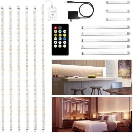 Under Cabinet Lighting 10 Pack — LED Strip Lights, DAYBETTER