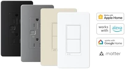 WiFi Energy Monitoring Light Switch — Smart Switch, Schneider Electric