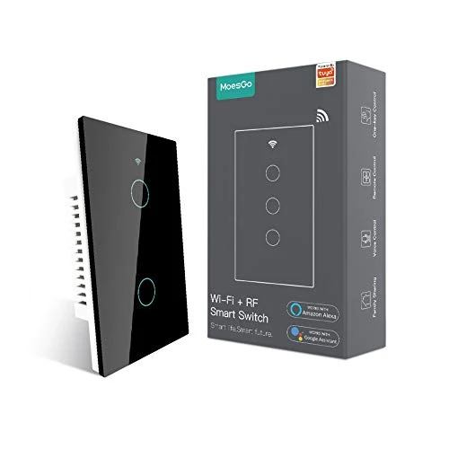 WiFi RF433 Smart Touch Wall Switch — Smart Switch, MoesGo