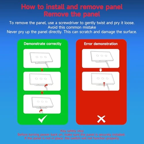 WiFi Smart Light Switch — Smart Switch, TOZENVAN