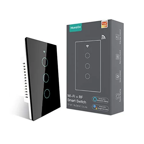 WiFi Smart Wall Light Switch — Smart Switch, MoesGo