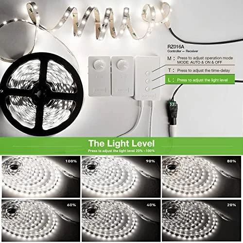 Wireless Motion Activated LED Strip Lights 19.7FT — LED Strip Lights, RAYZEEK