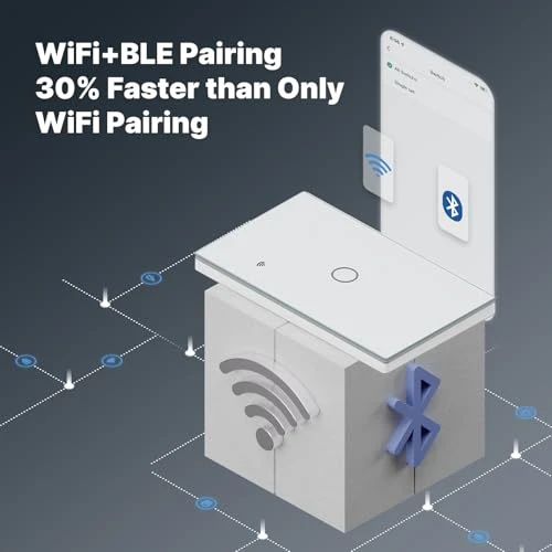 2nd Generation Smart Touch Wall Switch — Smart Switch, MOES