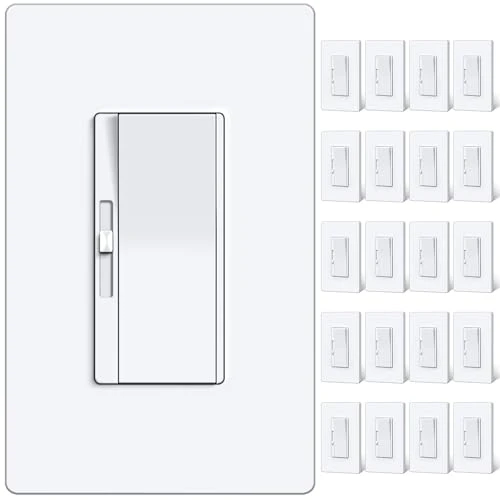 3 Pack Super Slim Slide Dimmer Light Switch — Smart Switch, BESTTEN