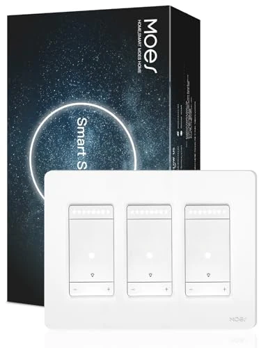 3 Way Smart Star Ring Dimmer Switch — Smart Switch, MOES