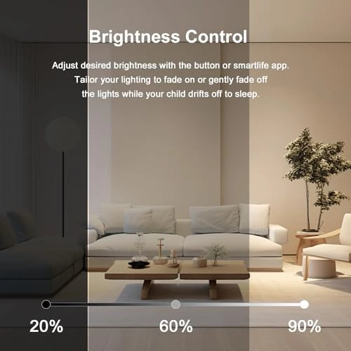 3-Way Smart WiFi Dimmer Light Switch — Smart Switch, EVA LOGIK