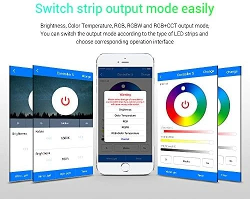 5-in-1 PWM LED Controller — LED Strip Lights, BTF-LIGHTING