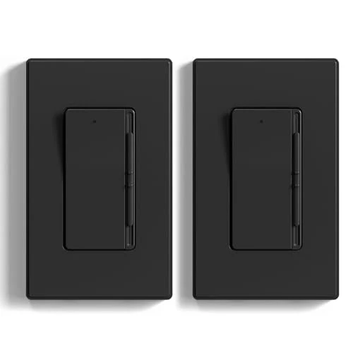 Digital Slide Dimmer Light Switch with Wallplate — Smart Switch, ELEGRP