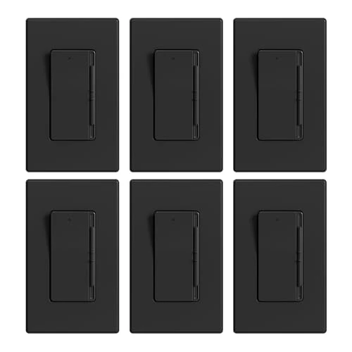 Digital Slide Dimmer Light Switch with Wallplate — Smart Switch, ELEGRP