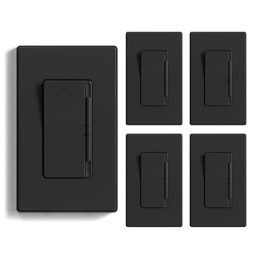Digital Slide Dimmer Light Switch with Wallplate — Smart Switch, ELEGRP