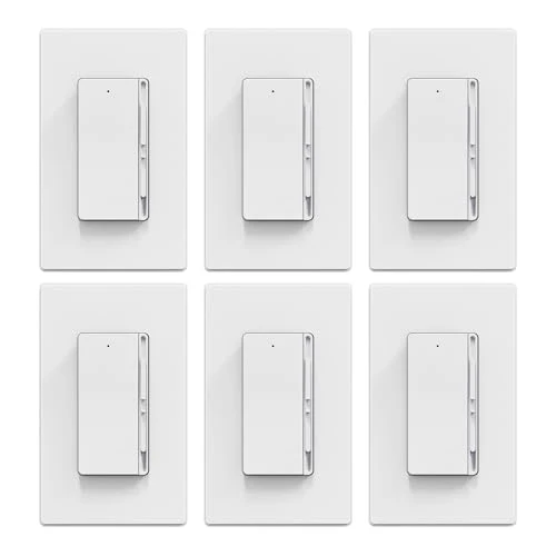 Digital Slide Dimmer Light Switch with Wallplate — Smart Switch, ELEGRP