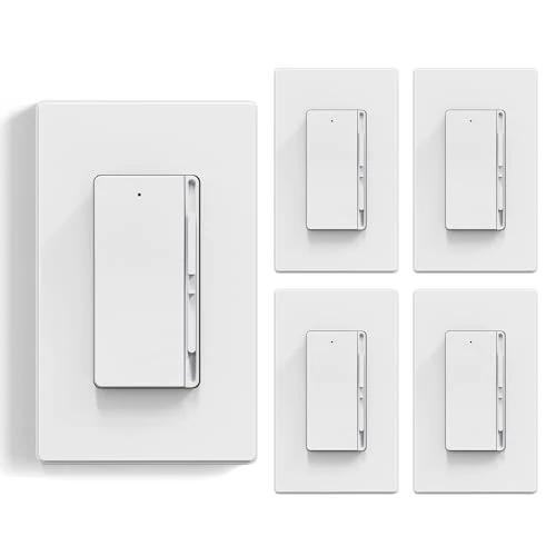 Digital Slide Dimmer Light Switch with Wallplate — Smart Switch, ELEGRP