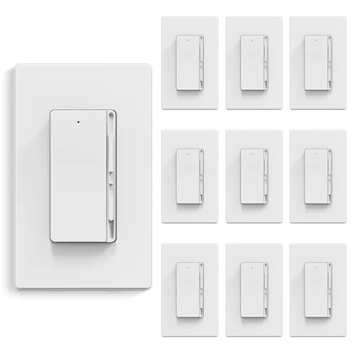Digital Slide Dimmer Light Switch with Wallplate — Smart Switch, ELEGRP