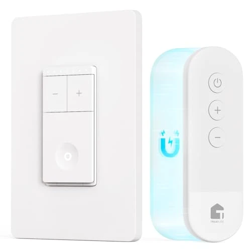 Dimmer Switch with Magnetic Remote — Smart Switch, TREATLIFE