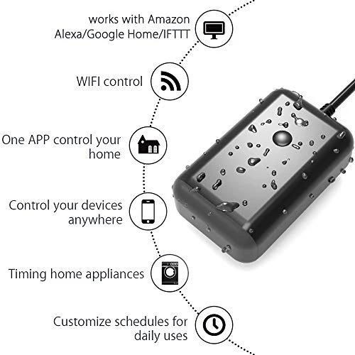 Outdoor Dimmer for String Lights — Smart Switch, SUNTHIN