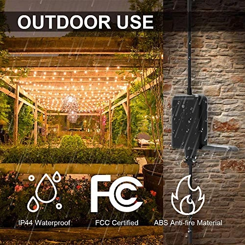 Outdoor Dimmer for String Lights — Smart Switch, SUNTHIN