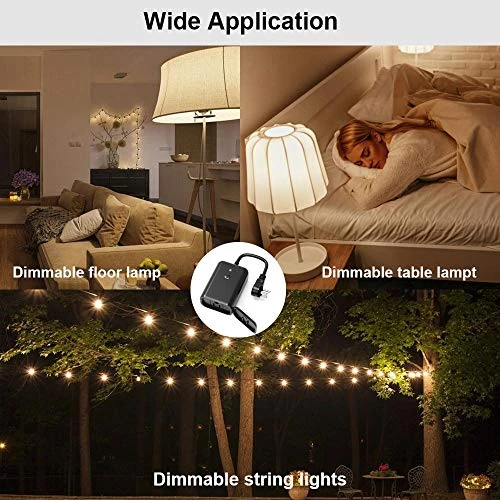 Outdoor Dimmer for String Lights — Smart Switch, SUNTHIN