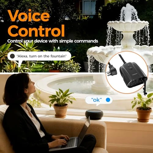 Outdoor Smart Plug Waterproof — Smart Plug, TESSAN