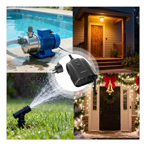 Outdoor Smart Plug Waterproof — Smart Plug, TESSAN
