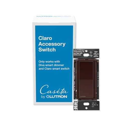 Smart Claro Accessory Switch for 3-Way — Smart Switch, Lutron