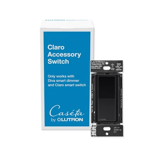 Smart Claro Accessory Switch for 3-Way — Smart Switch, Lutron