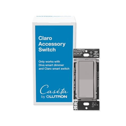 Smart Claro Accessory Switch for 3-Way — Smart Switch, Lutron