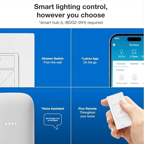 Smart Dimmer Switch Kit — Smart Switch, Lutron