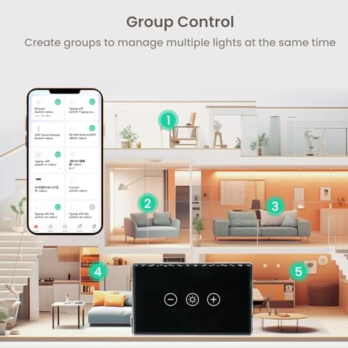 Smart Dimmer Switch — Smart Switch, LOUYSGEN