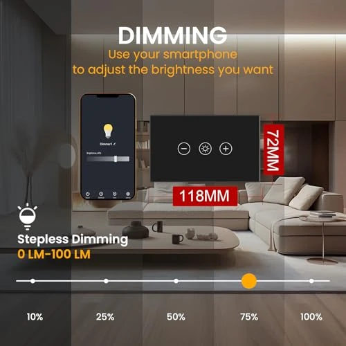 Smart Dimmer Switch — Smart Switch, TOZENVAN