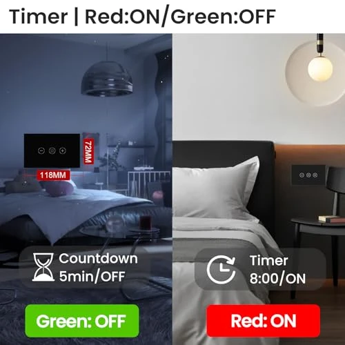 Smart Dimmer Switch — Smart Switch, TOZENVAN