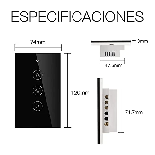 Smart Light Dimmer Switch — Smart Switch, MoesGo