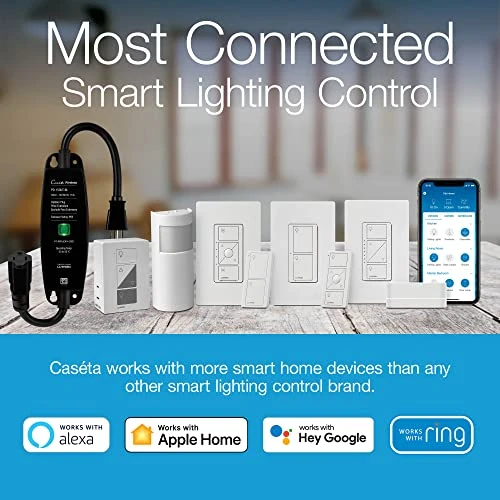 Smart Lighting Hub for Light Bulbs and Fans — Smart Home Hub, Lutron