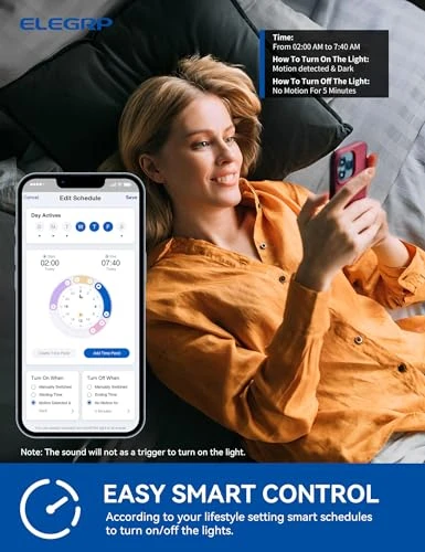 Smart Motion Sensor Switch — Smart Switch, ELEGRP