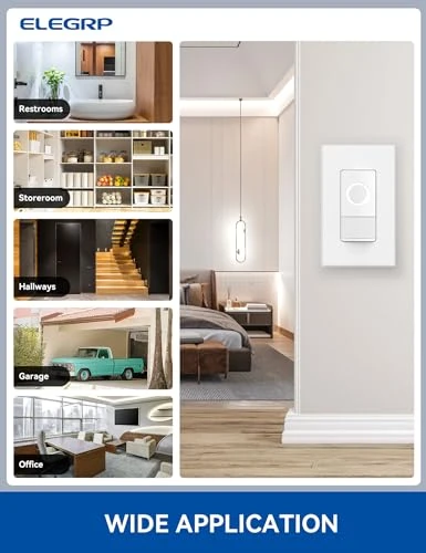 Smart Motion Sensor Switch — Smart Switch, ELEGRP